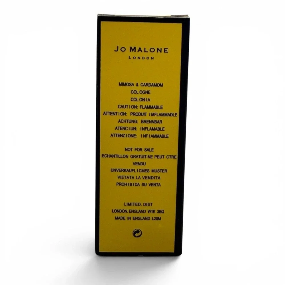 Jo Malone Mimosa & Cardamom Cologne Travel Spray Size 9 mL New